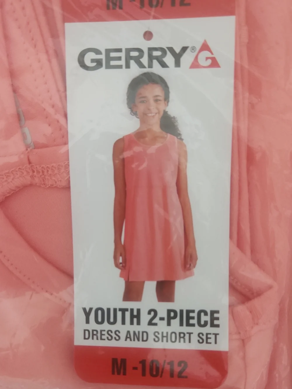 2-PIECE Matching SET! NEW -  Dress & Matching Shorts Set. Sealed Package! Sporty